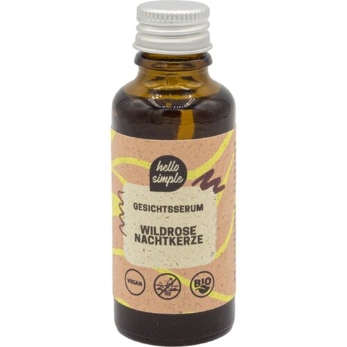 hello simple Serum za lice s divljom ružom i noćurkom - 30 ml Cijene
