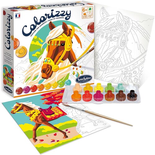 Sentosphere Colorizzy Slikanje po &amp;scaron;tevilkah - Konji, (22140940) Slike