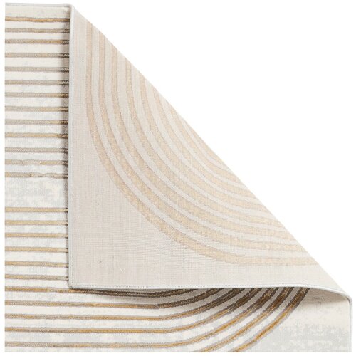 Think Rugs Svetlo siva/v zlati barvi preproga 80x150 cm Apollo &amp;ndash; Slike