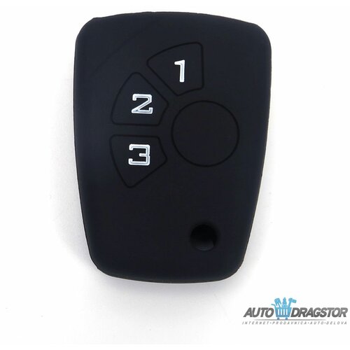 888 Car Accessories silikonska navlaka za ključeve crna chevrolet APT3002.02.B Slike