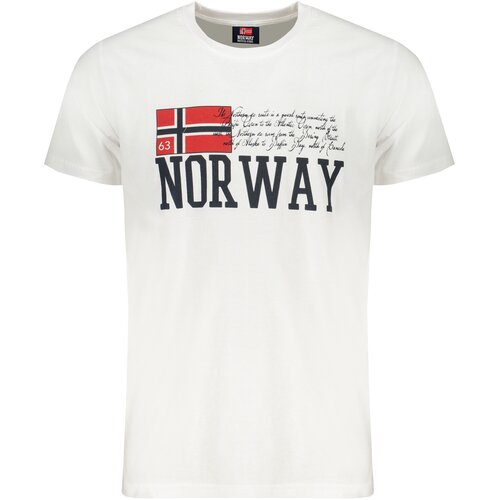 Norway 1963 MEN&amp;amp;#39;S WHITE SHORT SLEEVE T-SHIRT Slike