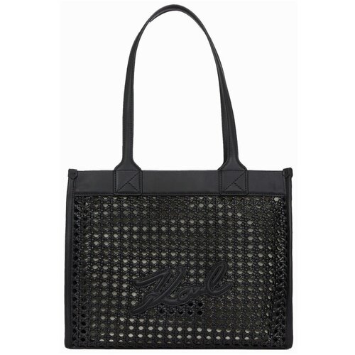 Karl Lagerfeld Torbe SKUARE MD TOTE WOVEN Črna Cene