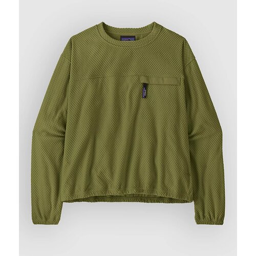 Patagonia Textured Fleece Sweater caper green Cene