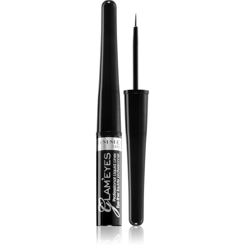 Rimmel London Glam Eyes tekoče črtalo za oči 3,5 ml odtenek 001 Black Glamour Slike
