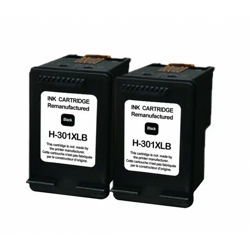 Hp Kartuša HP 301 XL Black / Dvojno pakiranje