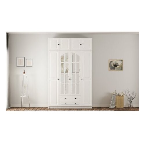 Hanah home Ormar Rb-185-12, 140x240x52 cm, Bijeli Cene