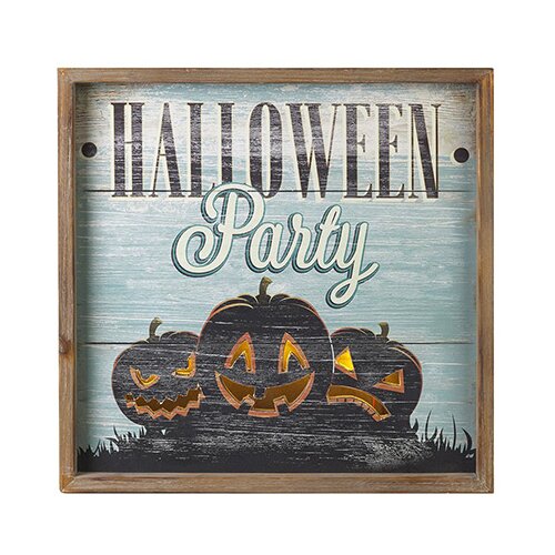 Heaven Sends Halloween - HW - Zidna dekoracija, Halloween Sign Slike