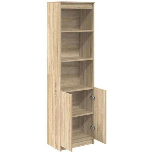 vidaXL Visoka omara sonoma hrast 50x35x180 cm inženirski les Cene