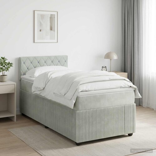  Boxspring krevet s madracem 90 x 190 cm Bar&amp;scaron;un 190 x 90 x 88 cm Slike