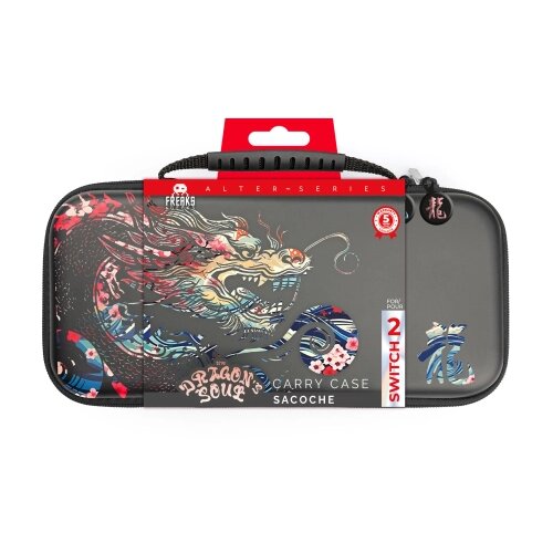 Freaks and Geeks Nintendo Switch 2 Travel Case Dragon Soul Slike