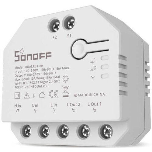 SONOFF Dual R3 Lite Wi-Fi pametno stikalo Cene