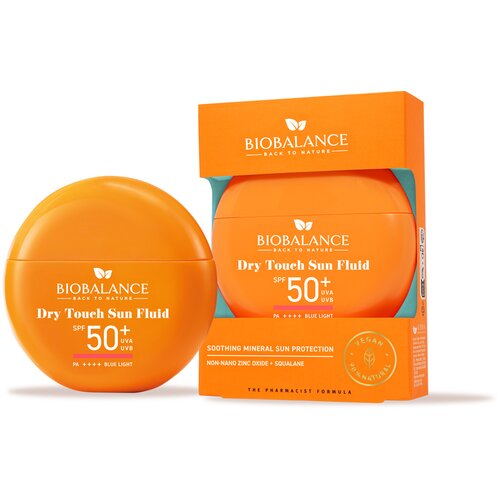 BIOBALANCE Dry Tuch Sun Fluid SPF 50+ 40ml Cene