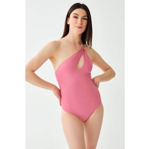 Dagi Swimsuit - Pink - Plain Cene