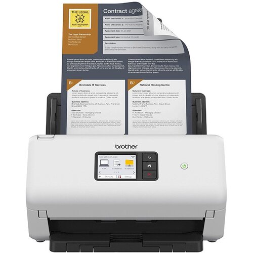 Brother ADS-4550W scanner ADF scanner 600 x 600 DPI Black, White Cijene