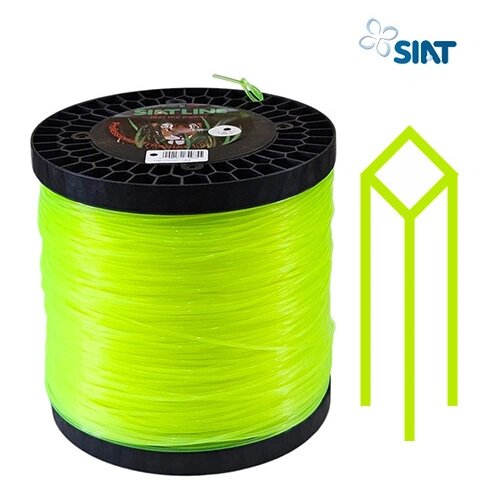  najlon konac - silk za trimere siatline 3.0 mm četvrtasti 121 m Slike