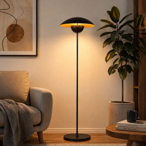 Opviq podna lampa Nero-19090, 1 &times; E14, crna Cene