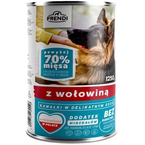 FRENDI konzerva za pse govedina 1250g x 8kom Cene