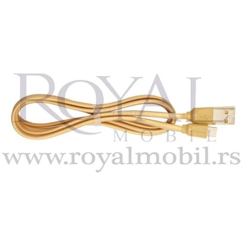 Remax usb kabal  radiance RC-041 micro 1m gold --R105 Cene