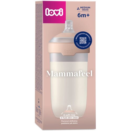 Lovi Mammafeel Bottle 330ml steklenička za dojenčke 330 ml Slike