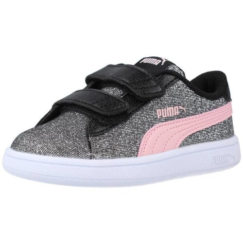 Puma SMASH V2 GLITZ GLAM V Srebrna Slike