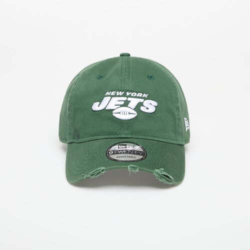 New Era New York Jets 9TWENTY Washed Distress Adjustable Cap Cilantro Green Universal Cene