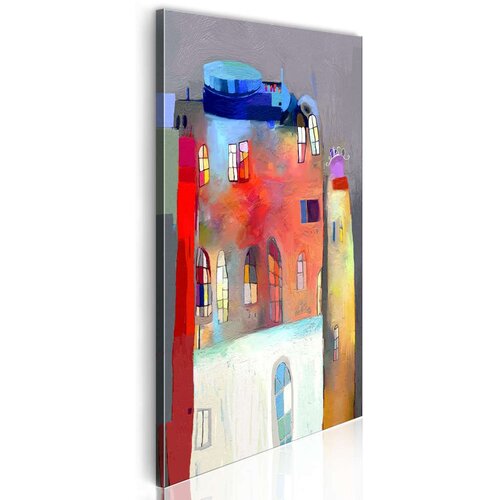  Slika - Rainbow-hued house 40x80 Cijene