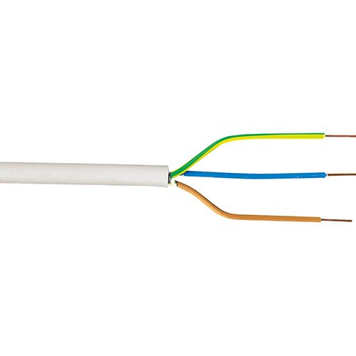 V Električna napeljava v vlažnih prostorih (NYM-J3G 1,5, 10 m, siva) Slike