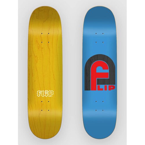 Flip Gate Logo Blue 8.5&amp;quot;X32.75&amp;quot; Skateboard Deck uni Slike