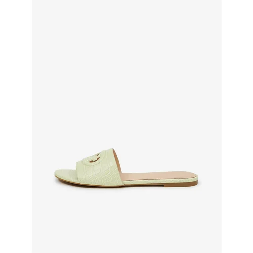 Guess Light Green Women's Slippers Tashia - Women