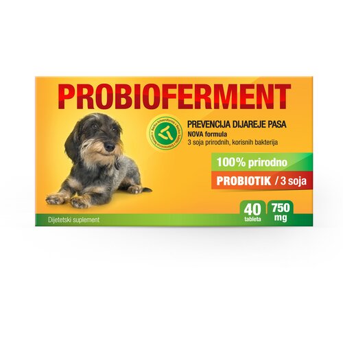 Interagrar Probioferment - probiotik za pse 40 tableta Slike