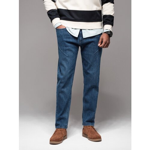 Ombre Men's denim pants STRAIGHT LEG - black Cijene