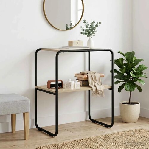  Konzolna stolica Hrast sonoma 80 x 42 5 x 70 cm - Hrast sonoma 80 x 42 5 x 70 cm Slike