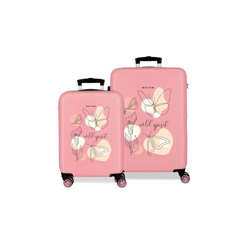 Movom ABS Set kofera 2/1 - Powder pink ( 39.414.21 ) Slike