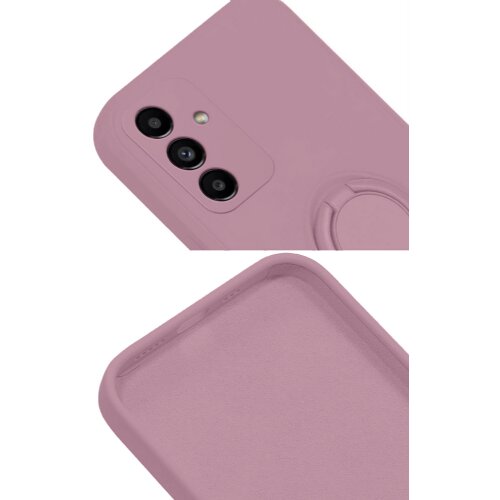 Onasi silikonski ovitek liquid ring za samsung galaxy A14 - vijola Slike