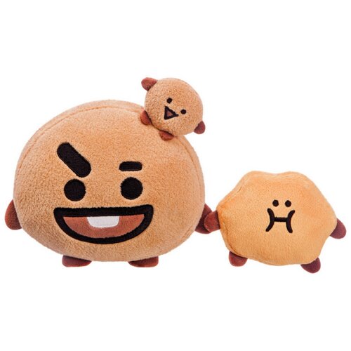 Aura AURORA License BT21 Uradno blago, mehka igrača SHOOKY, srednja, 61322, rjava, (21551664) Cene