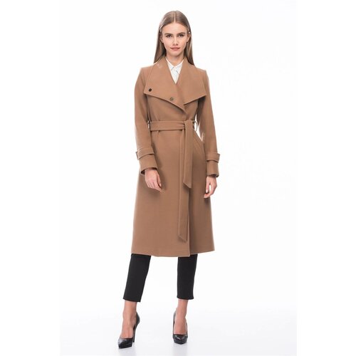 Dewberry Z6645 LADIES' COAT-CAMEL Cene