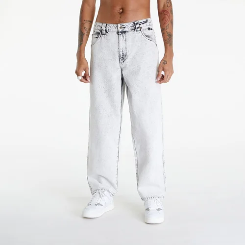 DIME Classic Baggy Denim Pants Smoke White