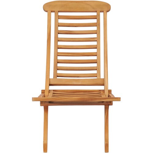 Maison Chic Zložljiv Vrtni Stoli - Stol za vrt 50x90x69 cm trdna tikovina JS2646, (21876380) Cene