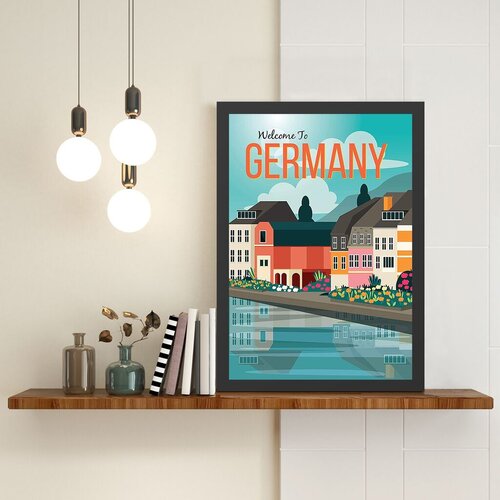 Wallity Uramljena slika Germany, 55x75 cm Cene