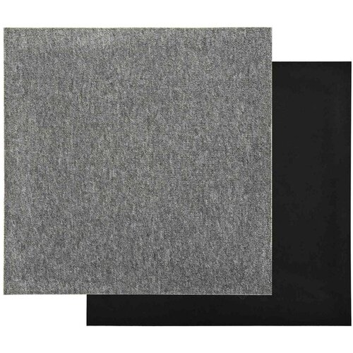  Tepih 20 pcs Sivi 50 x 50 cm 100% Polipropilen - Sivi Slike