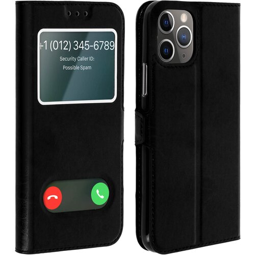 AVIZAR Dvojna zašcitna torbica z ucinkom teksture - crna str. Apple iPhone 11 Pro, (20600350) Cene