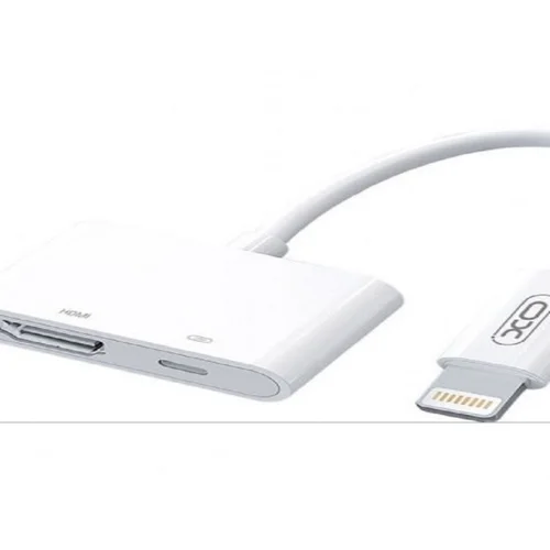 XO Lightning to HDMI kabl + charging port