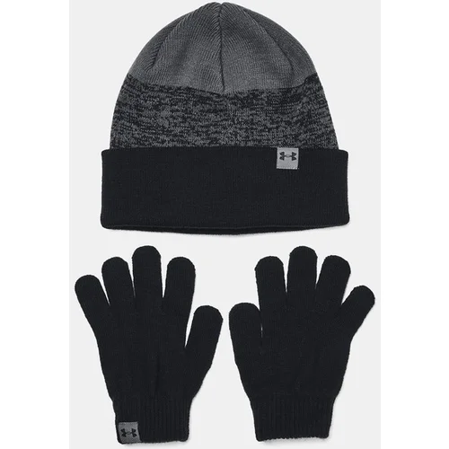 Under Armour B's Beanie & Glove Combo Otroške rokavice Črna