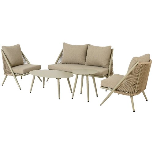 Kaemingk Baštenska garnitura Savina/ aluminijumska/ krem Cene