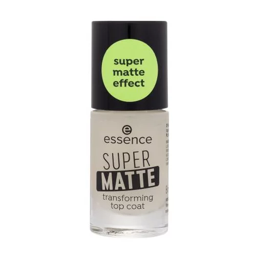 Essence Super Matte Transforming Top Coat nadlak s mat efektom 8 ml