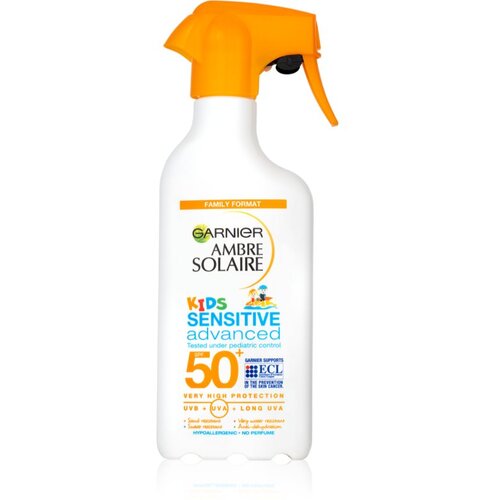 Garnier Ambre Solaire Sensitive Advanced zaštitni sprej za djecu SPF 50+ 270 ml Cijene