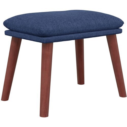 vidaXL Stolček za noge moder 45x29,5x35 cm blago, (20983844) Cene