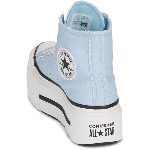 Converse Visoke superge Chuck Taylor All Star Lift Double Stack Modra Slike