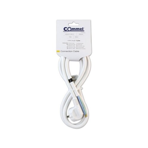 Commel Priključni kabel H05VV-F 3X2,5 1,5 m bijeli Cijene
