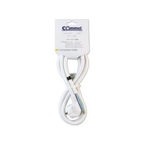 Commel prikljucni kabl 16 a 250 v 3500 w,beli,1,5m h05vv-f 3g2,5 ( c0610x ) Cene